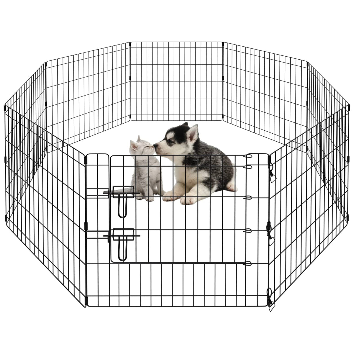 Peekaboo enceinte-chien pliable, installation rapide pour l'intérieur.