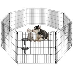 Peekaboo enceinte-chien pliable, installation rapide pour l'intérieur.