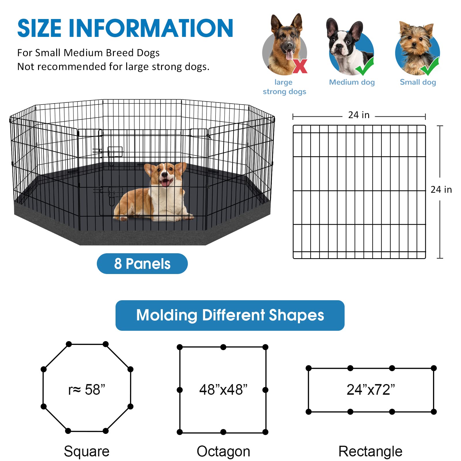 Tapis-base imperméable Peekaboo, surface propre et confortable.