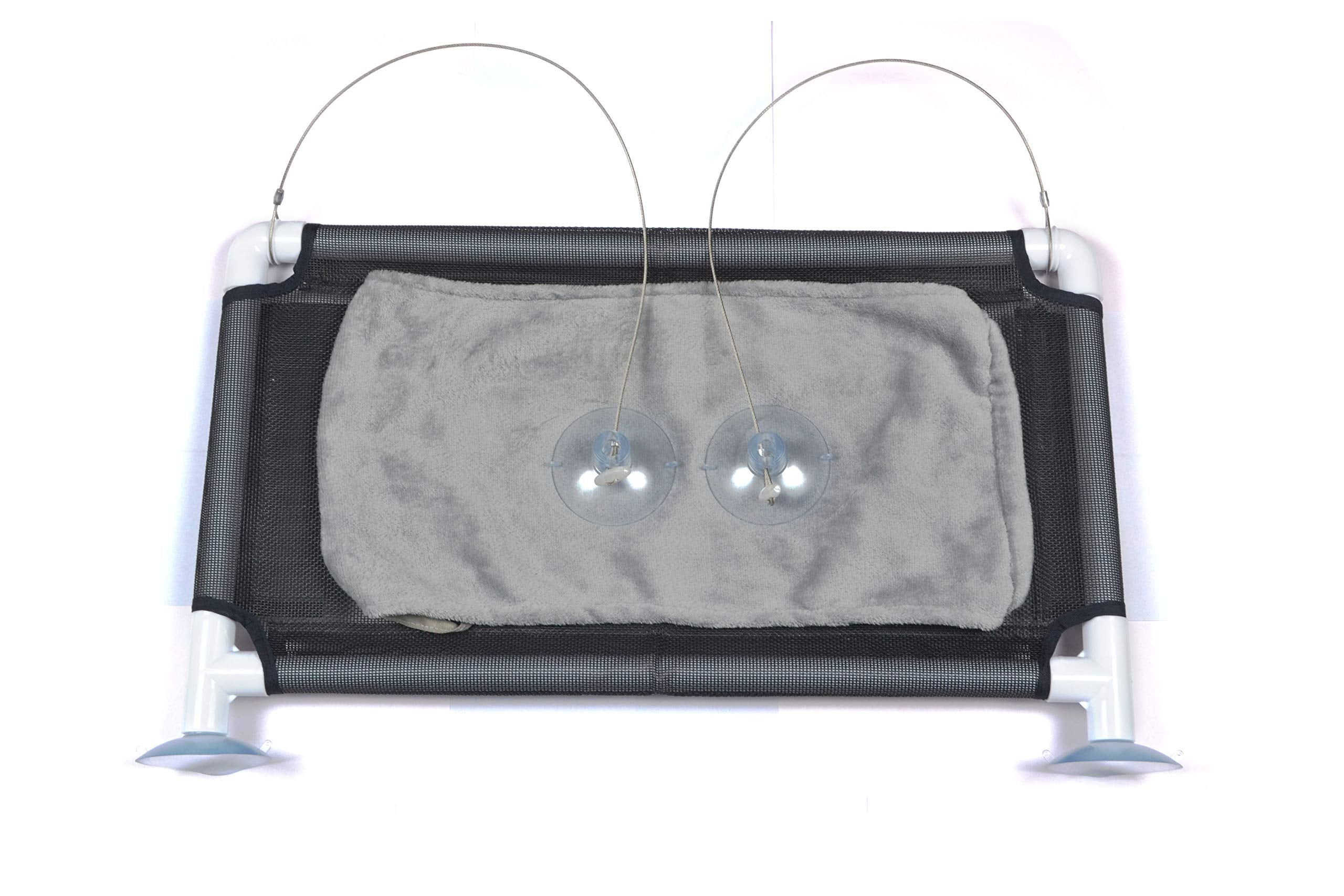 PEFUNY Hamac Fenêtre – tissu imperméable, facile à nettoyer et sèche rapidement.