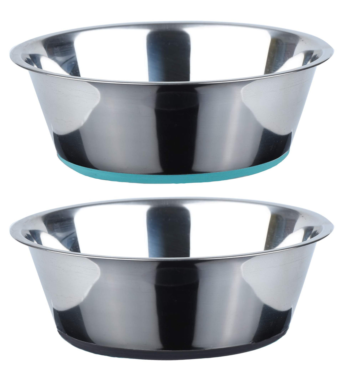 Peggy11 bol chien inox profond et anti-de rapant, ideal pour stabilite lors des repas.