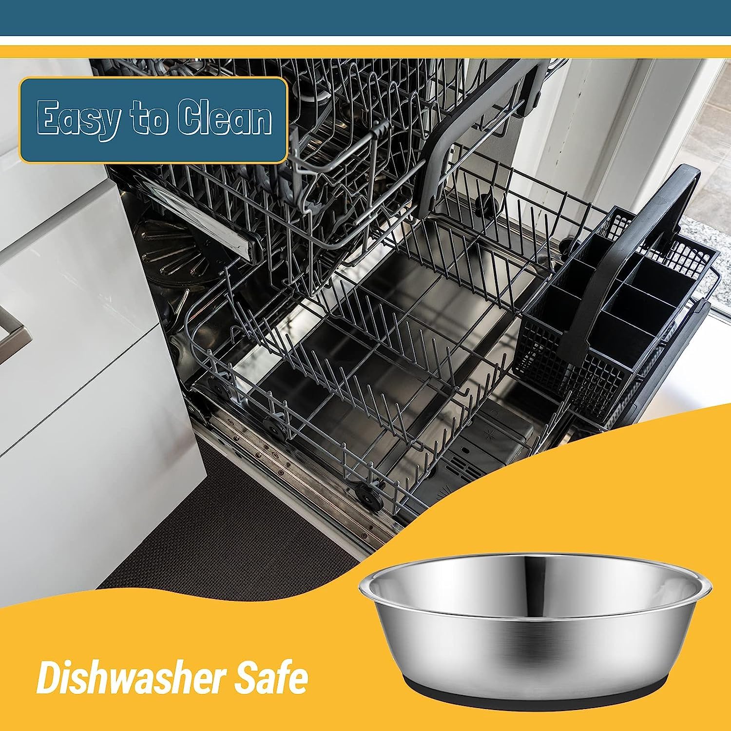 Ensemble PEGGY11 de 2 bols, pratique pour alterner les repas quotidiens.