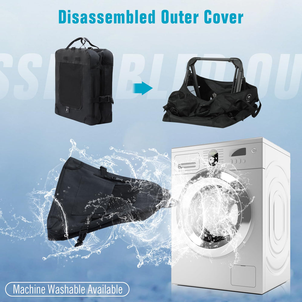 PEGIC Design pliable – rangement et transport faciles.