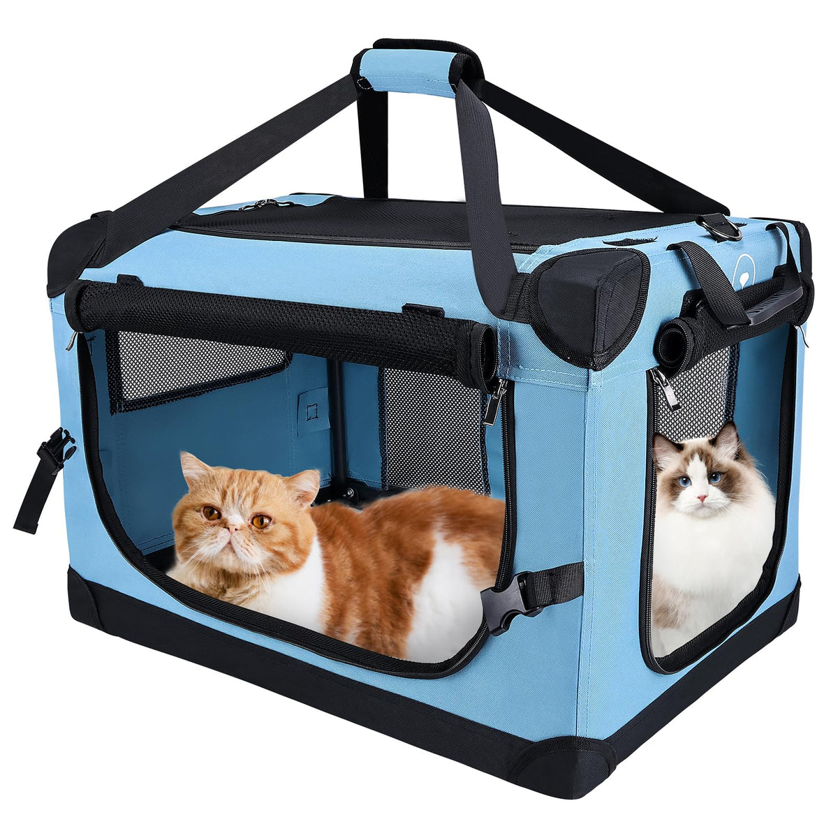 PEGIC Grand Carrier Chat-voiture: transport sûr et pratique pour vos trajets en voiture.