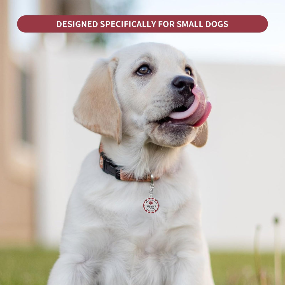 PEHADU Service Dog Tag accès ADA, identifications utiles dans les lieux publics.