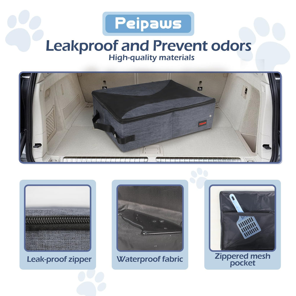 Peipaws anti-odeur et étanche, évite les fuites.