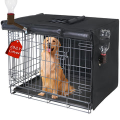 Peipaws couvre-cage chien 48 pouces avec portes multiples pour sécurité et confort.