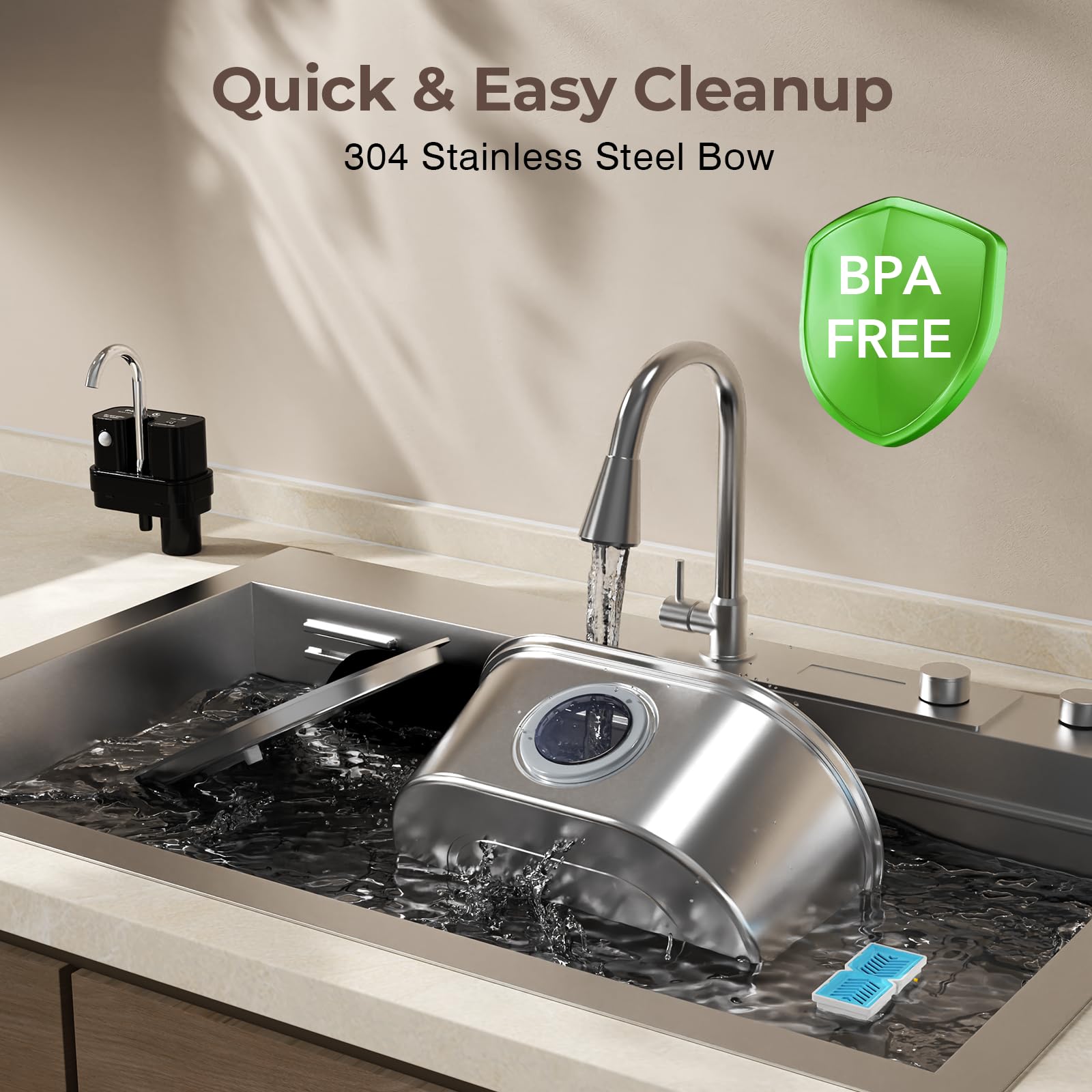 PEKTACO Filtration multicouche pour eau plus fraîche