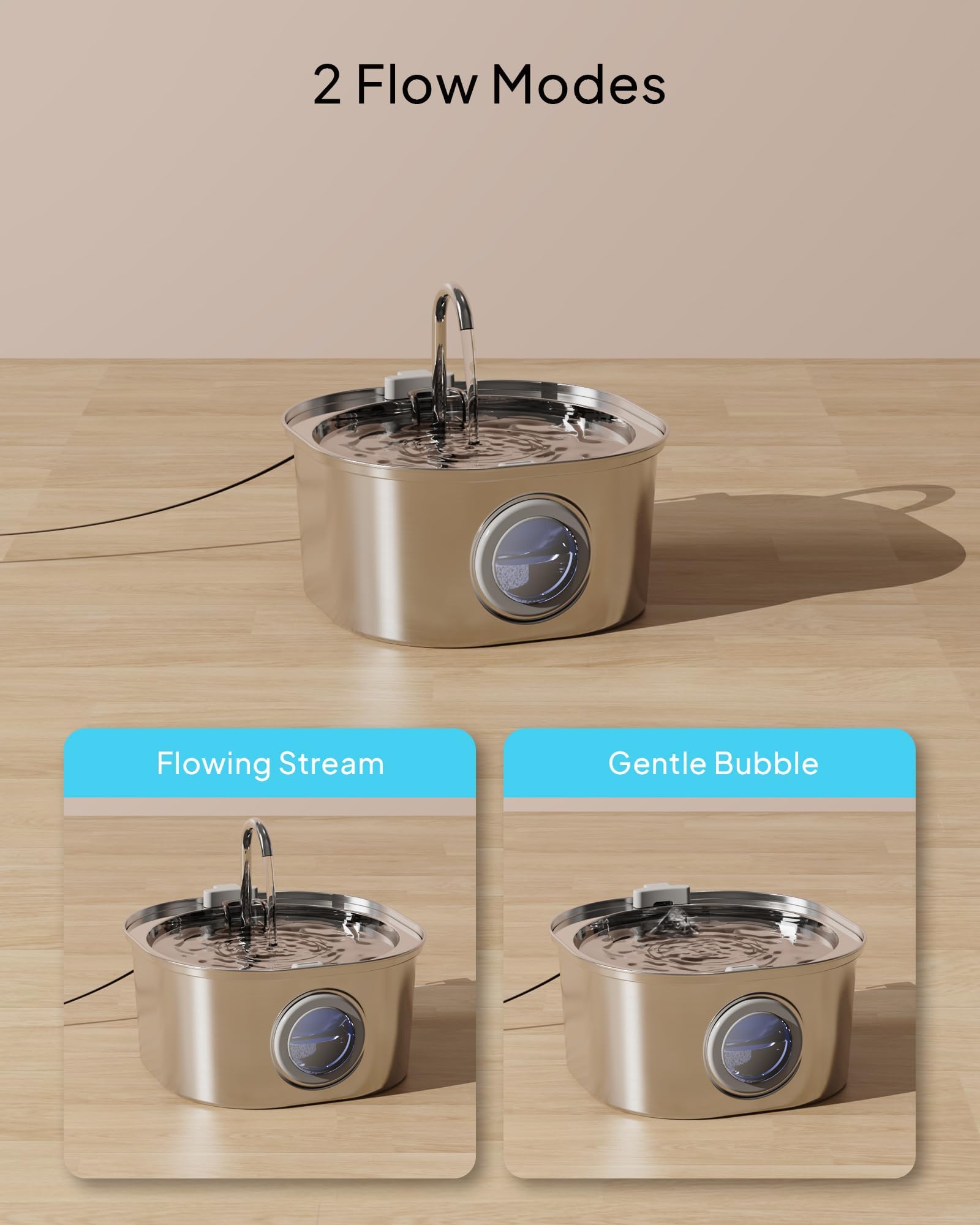 PEKTACO pompe tranquille: opération silencieuse pour chambres et bureau.