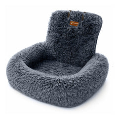 Pelsbarn Panier chien voyage 2.0 Petit Gris Foncé, espace sûr et confortable.