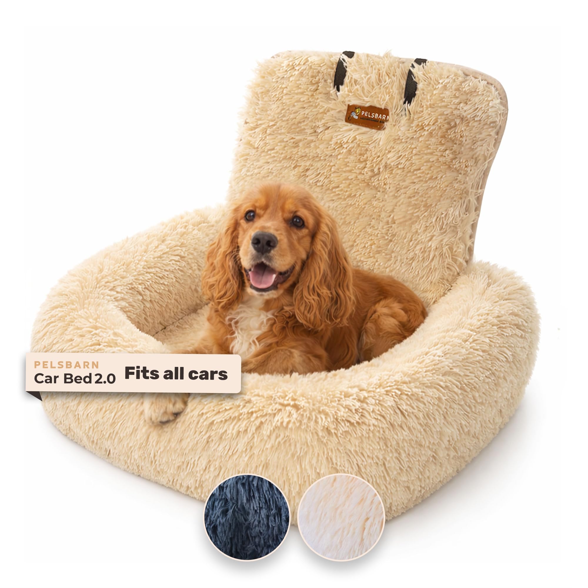 Pelsbarn système sécurité voyage, fixation robuste pour la sécurité du chien.