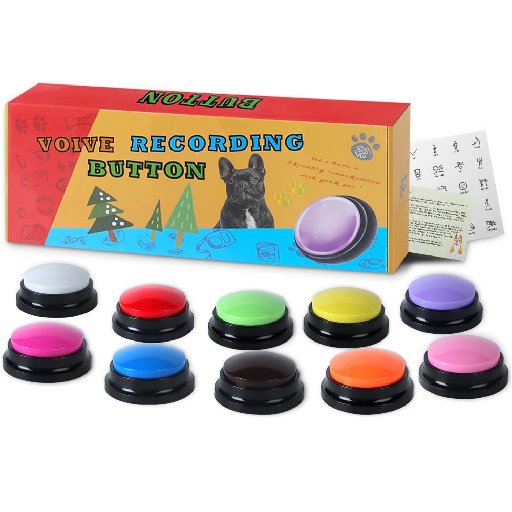 Pel teflu bouton multicolore, signaux personnalisables pour jeux et entraînement