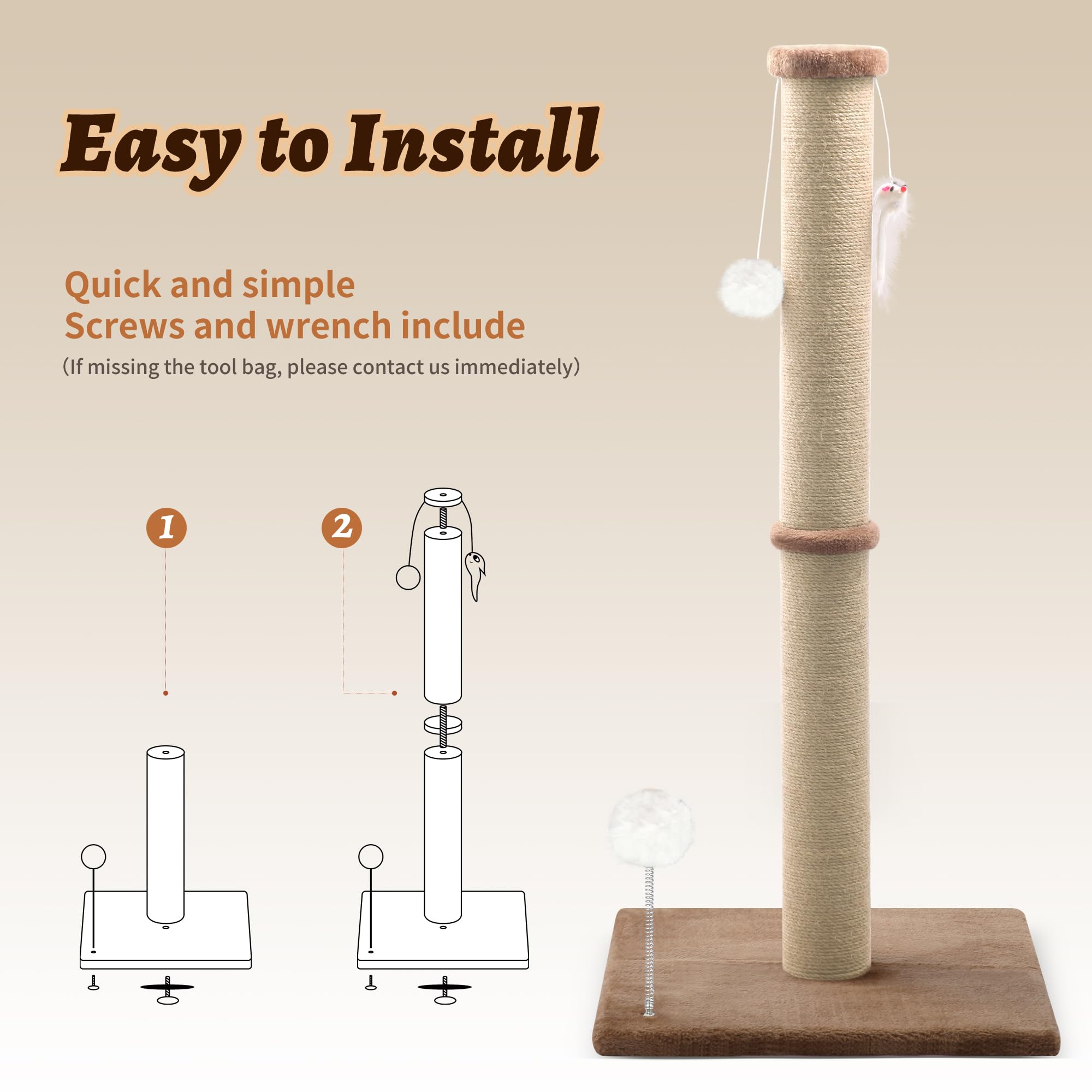 Peluomoz assemblage rapide avec outils inclus.