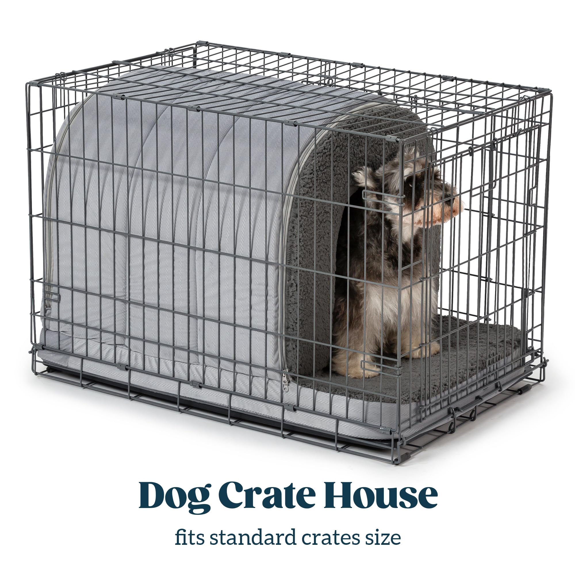 Cabane-chien interieur Pelzin avec doublure impermable et nettoyage facile