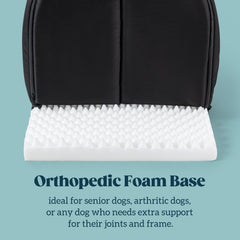 Pelzin-mousse-orthopedique-nid-d-abeille-3-pouces: soutien articulations et repos agréable.