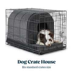 PELZIN Nid 36 pouces adapté, espace généreux pour grands chiens