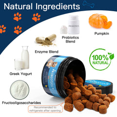 Chien dégustant une gomme Penkyer, administration agréable.