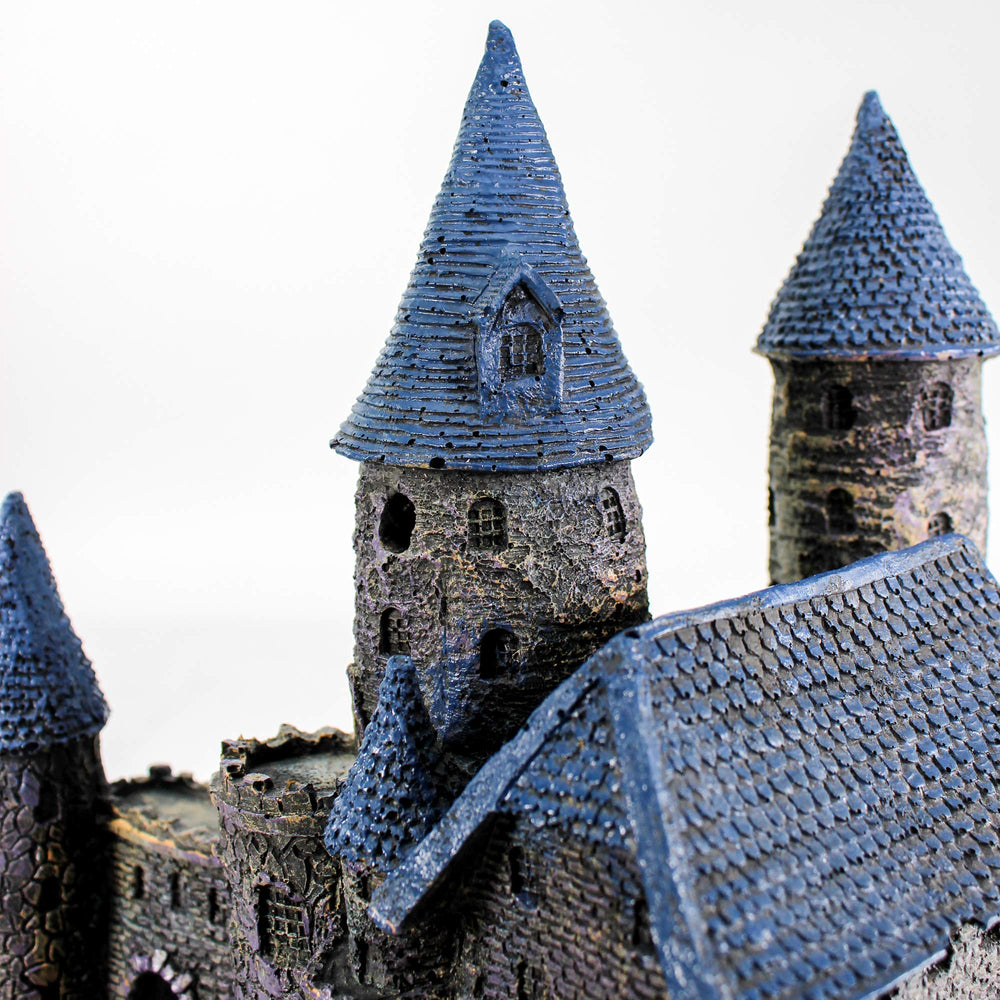Détail arrière du Château du Magicien Partie A, ajoute une touche magique et structurée.