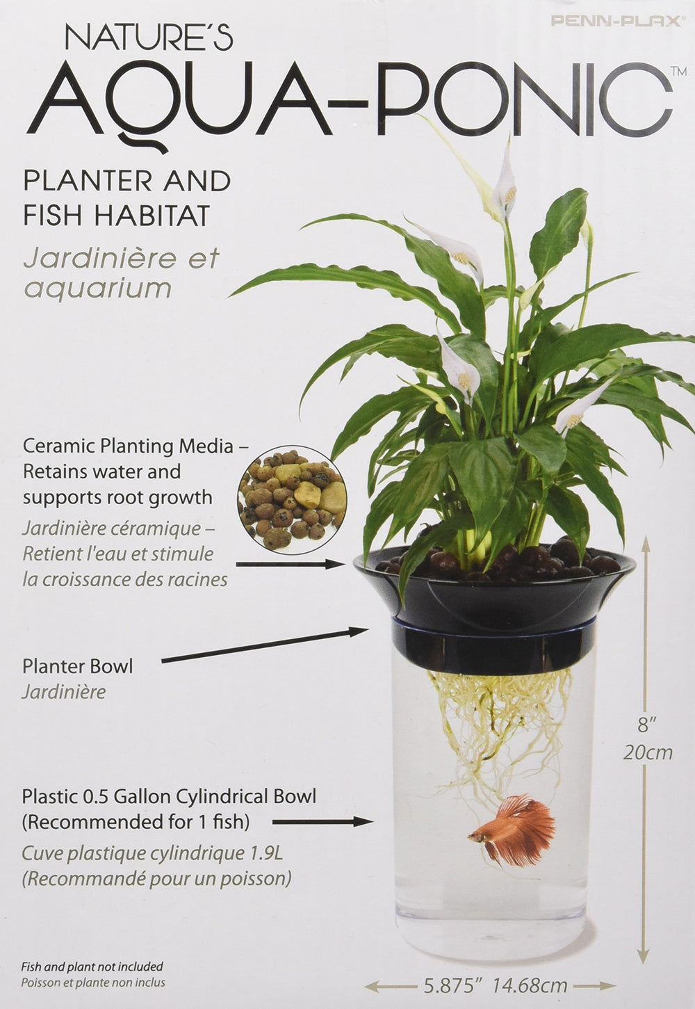 Penn-Plax Apon1 remplissage-eau-simple: arrosage nourrissant les plantes et alimentant l’écosystème.