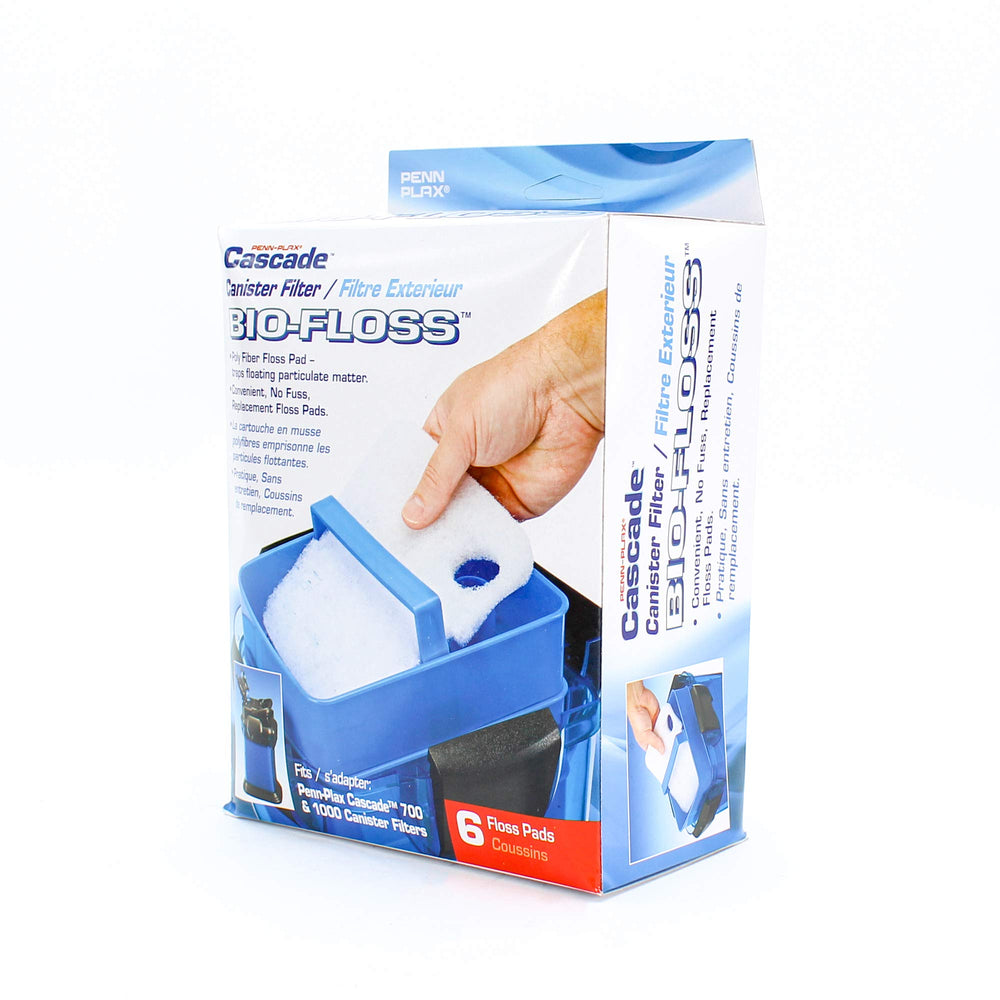 Compatibilité Penn-Plax Bio-Floss avec Cascade 700/1000, entretien facilité.