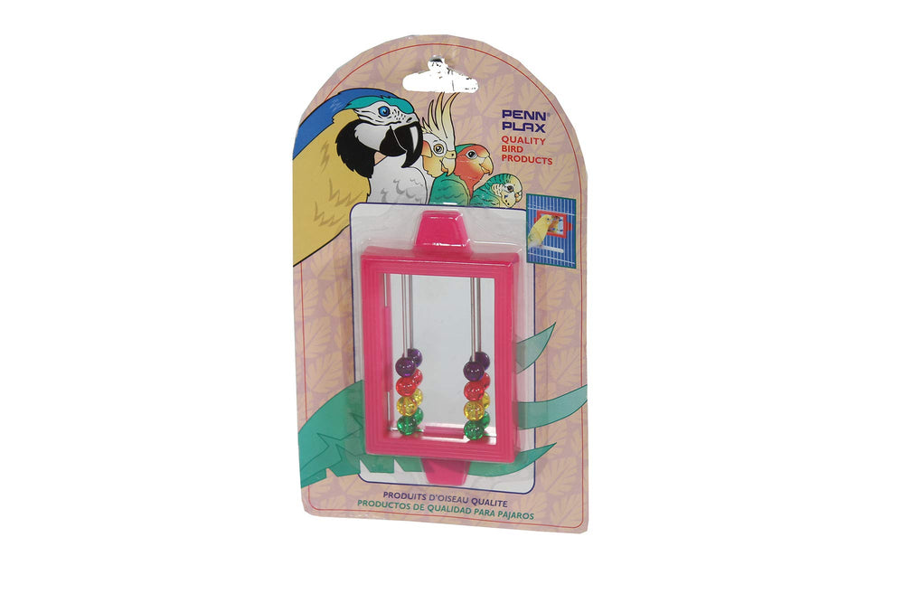Penn-Plax Bird Life miroir-perles: stimulation mentale et divertissement pour petits oiseaux.