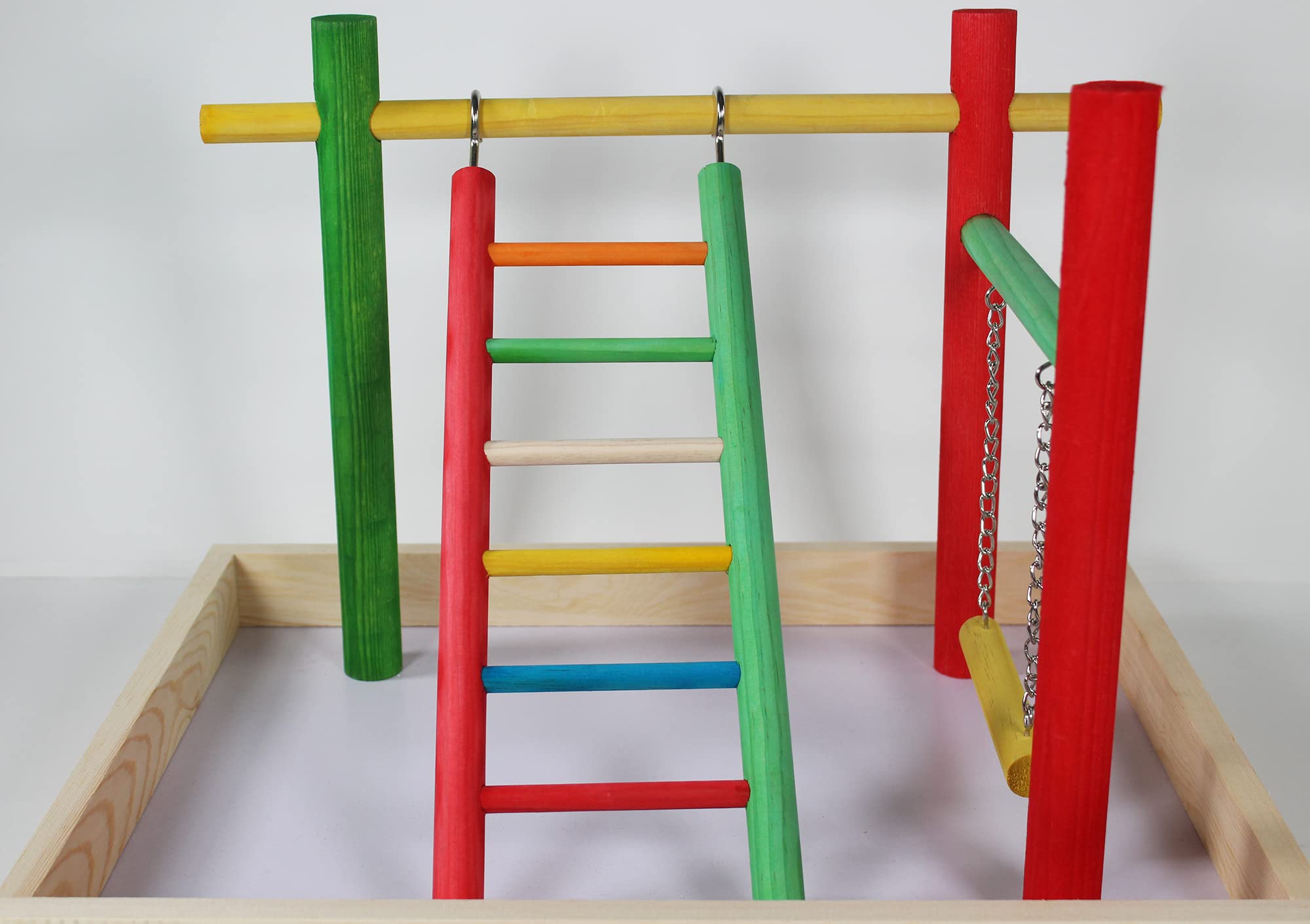 Penn-Plax Bird Life Playpen balancoire pour divertissement et stimulation mentale
