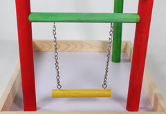 Penn-Plax Bird Life Playpen perches deux, surfaces confortables pour grattage et repos