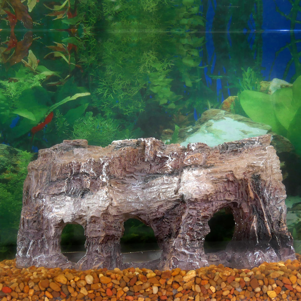 Grotto Penn-Plax structure durable et sécurisée pour différents habitats