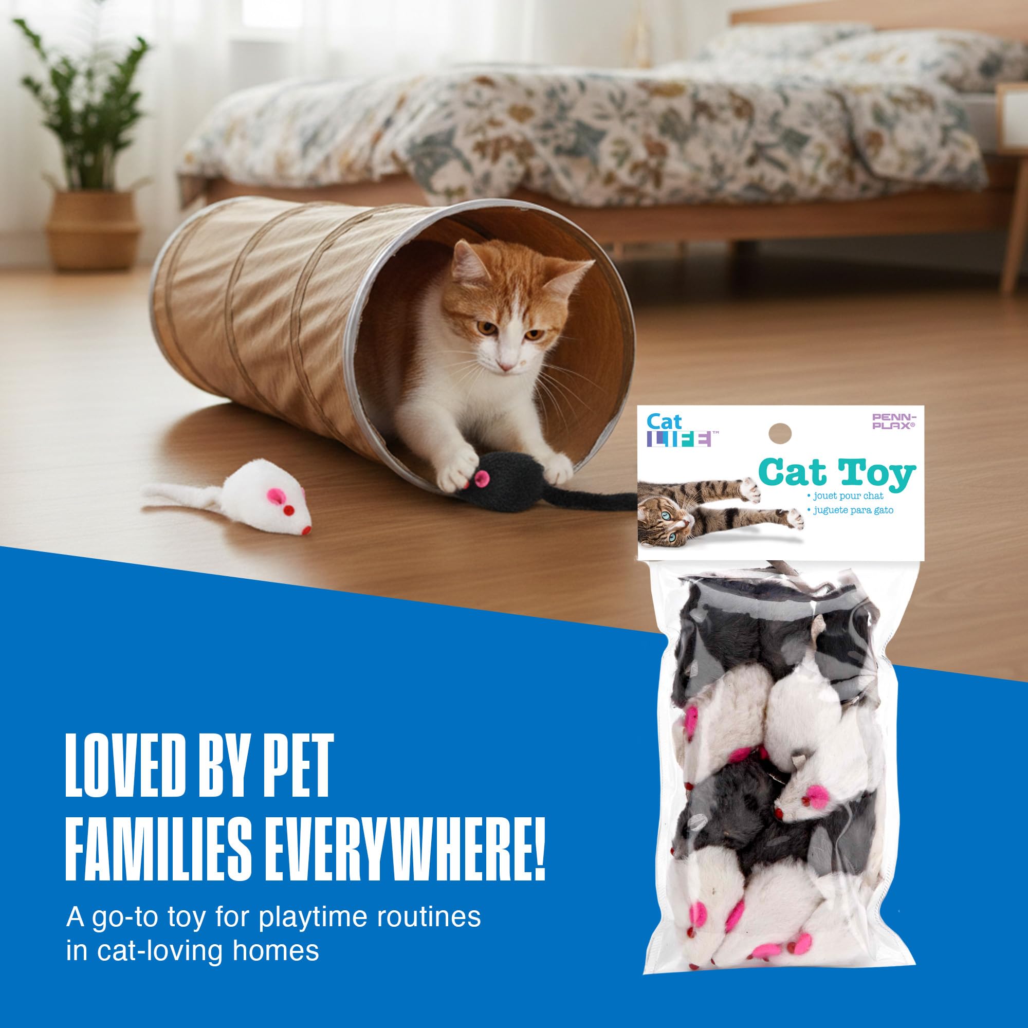 Idéal pour chats de tous âges et toutes les races Penn-Plax.