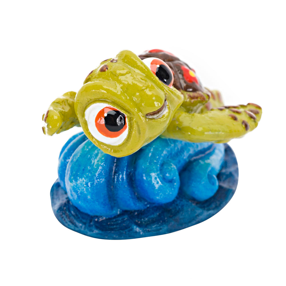 Figurine Nemo penn-plax Squirt mini, détail charmant pour petit aquarium.