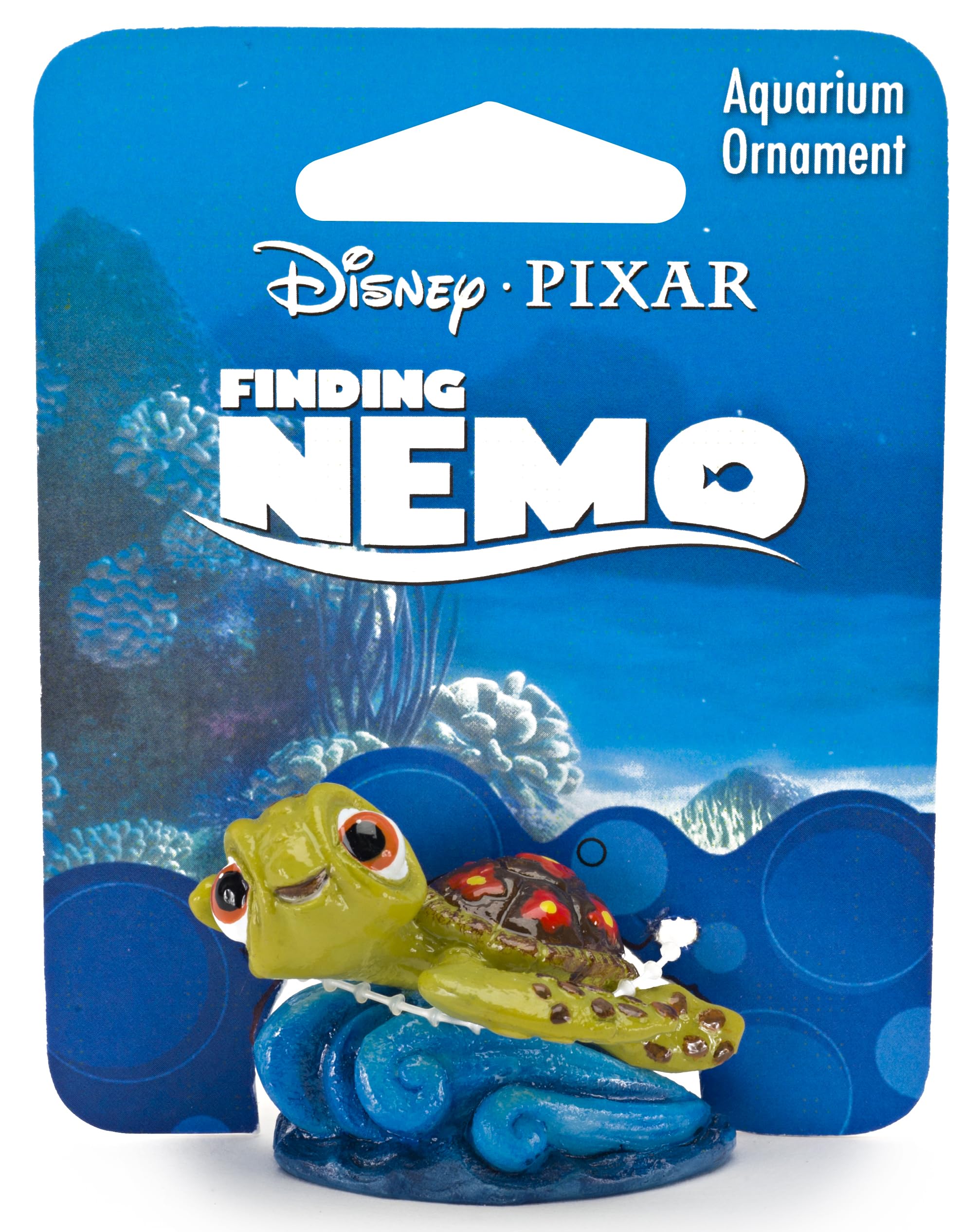Tortue sur vague penn-plax Squirt mini, ajout ludique pour nano-tank.