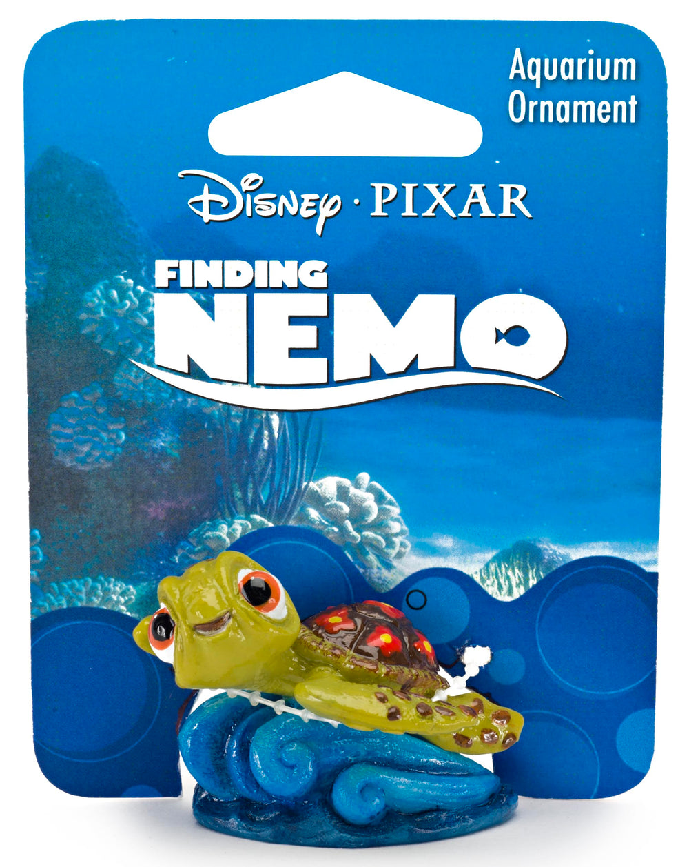 Tortue sur vague penn-plax Squirt mini, ajout ludique pour nano-tank.