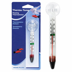Penn-Plax Therma-Temp thermomètre flottant pour lecture rapide dans l’aquarium.