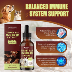 Penoran Turkey Tail lipomes, soutien pour les zones sensibles et les bosses.
