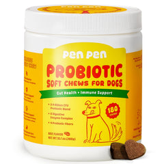 PENPEN Probiotiques chien – gomme-boeuf, soutien digestif et goût apprécié.