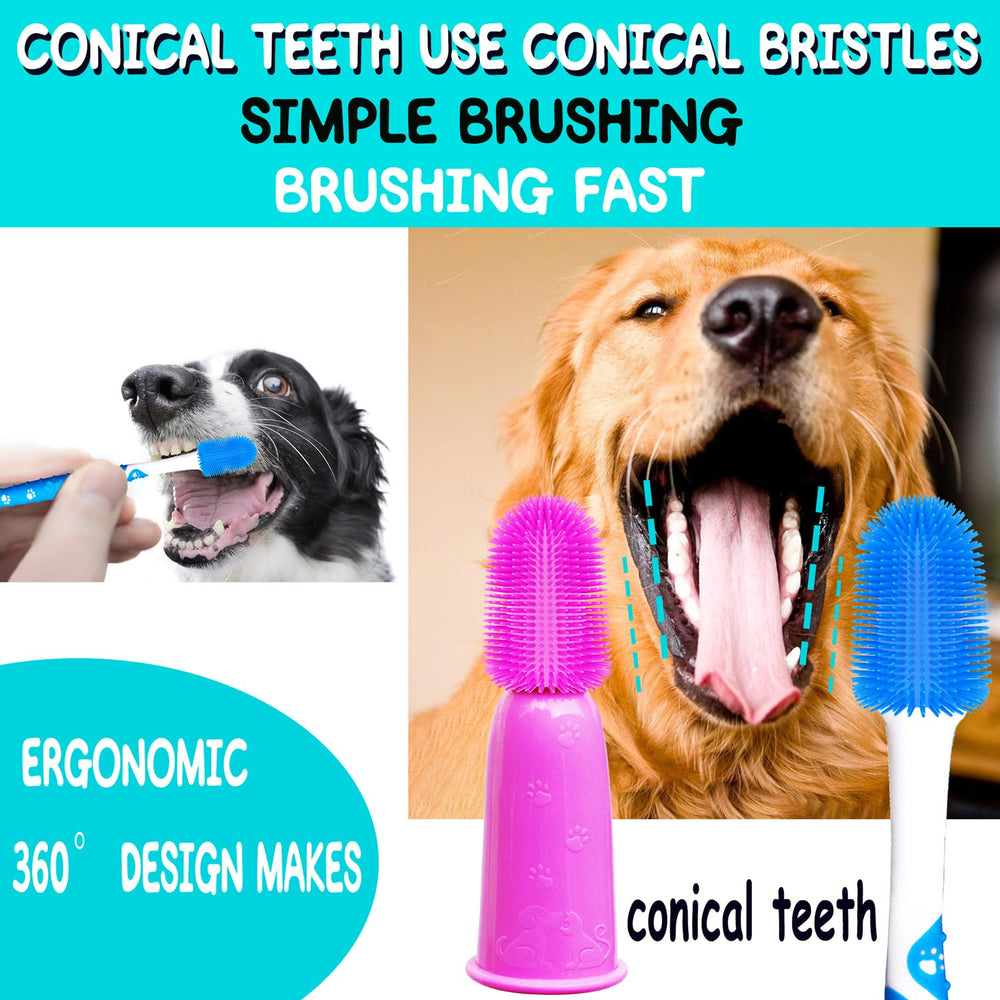 PenVinoo brosse doigts 2 doigts, brossage facile et sûr