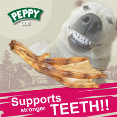PEPPY DOG pattes de canard – bouchées déshydratées pour friandise durable et naturelle.