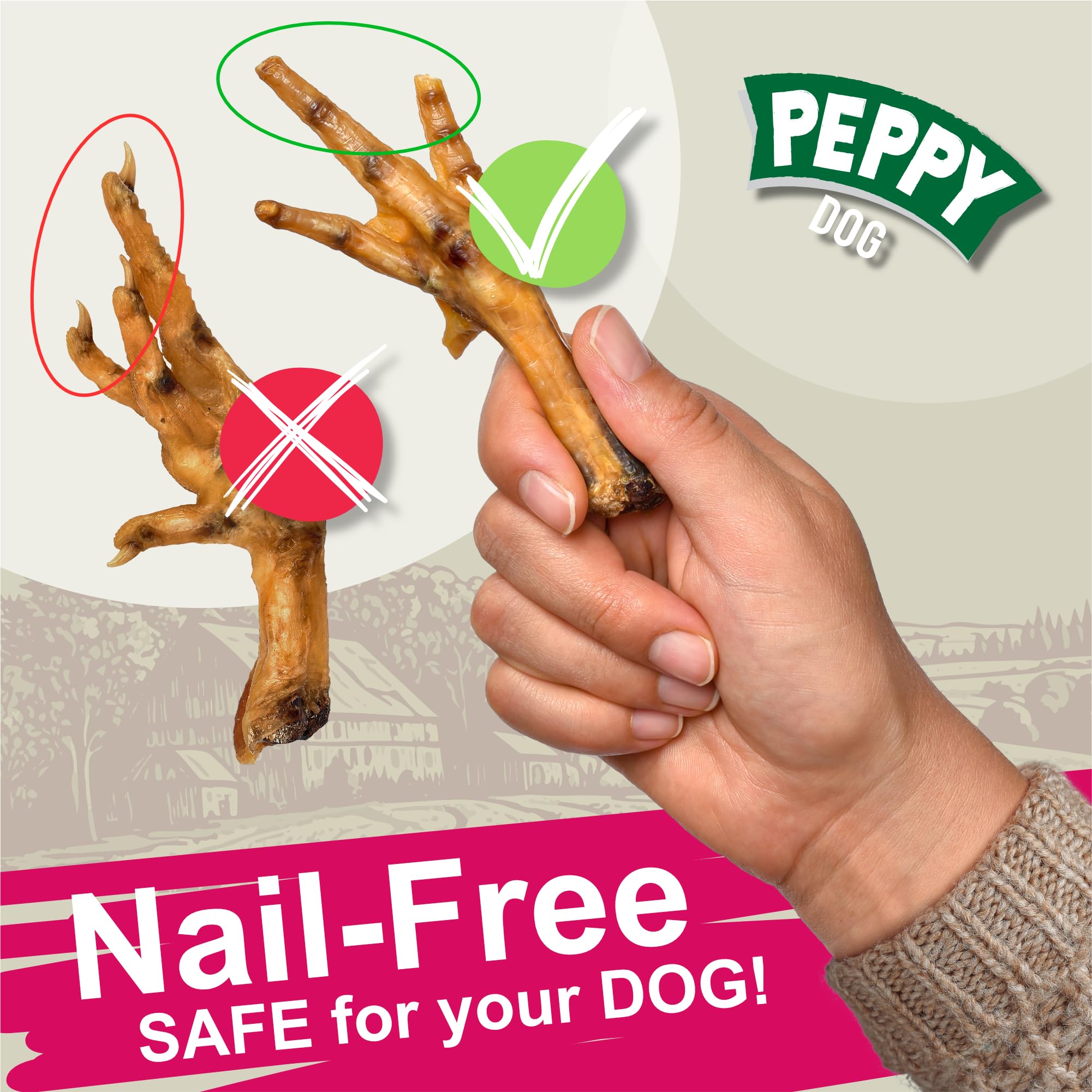 PEPPY DOG – Hygiène dentaire grâce à la mastication prolongée