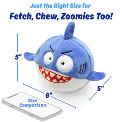 Sharky avec sifflement intégré et surface crissante.