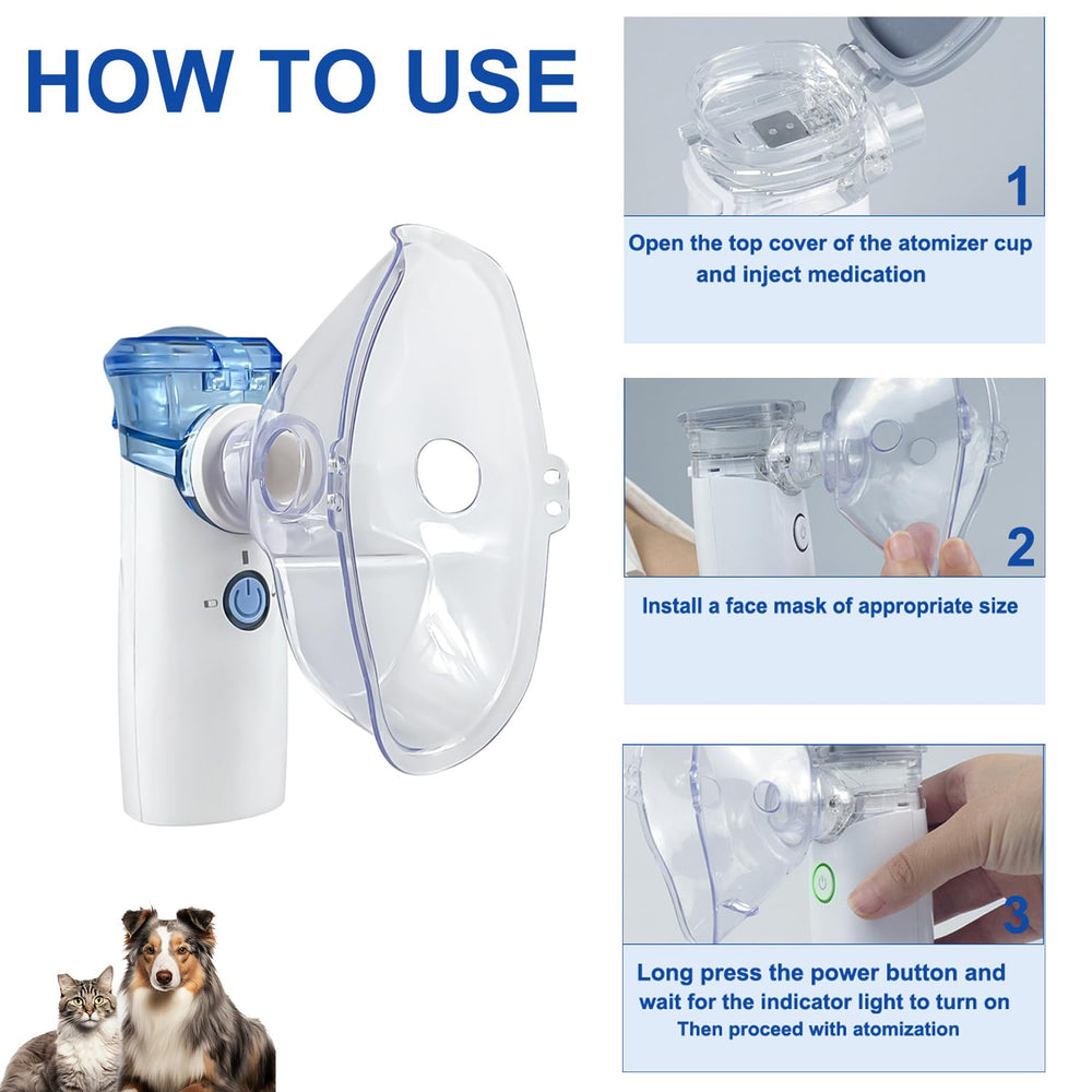 Pepultech nébuliseur portable matériaux haute qualité et durables.