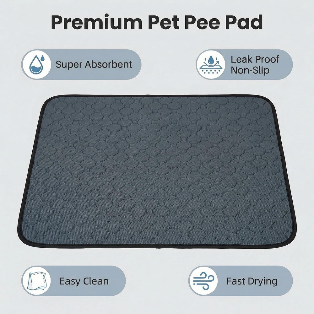 Pequano: imperméable, doublure TPU, tapis-litière-cage protège le sol.