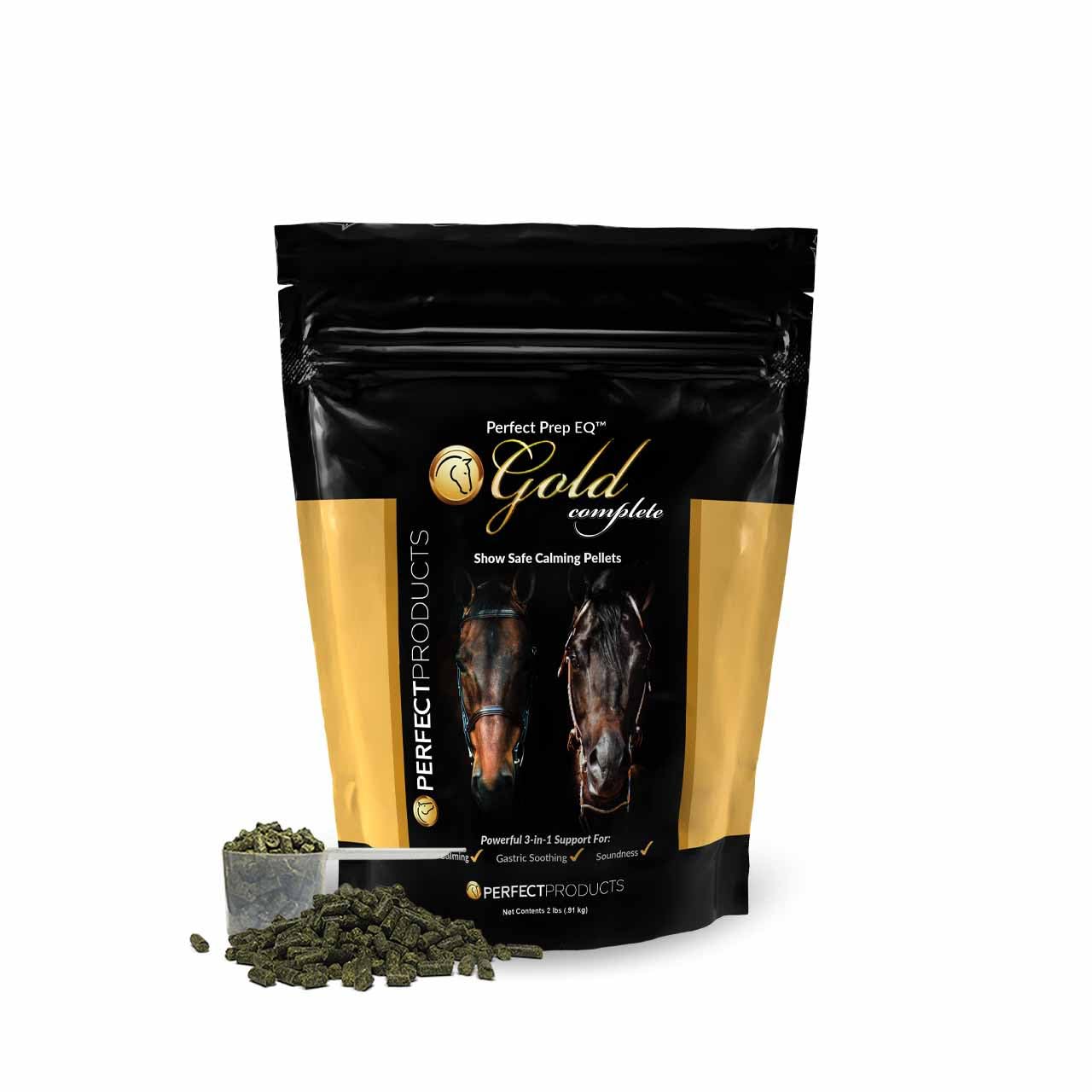 Perfect Prep EQ Gold Pellets emballage pratique 10 lb.
