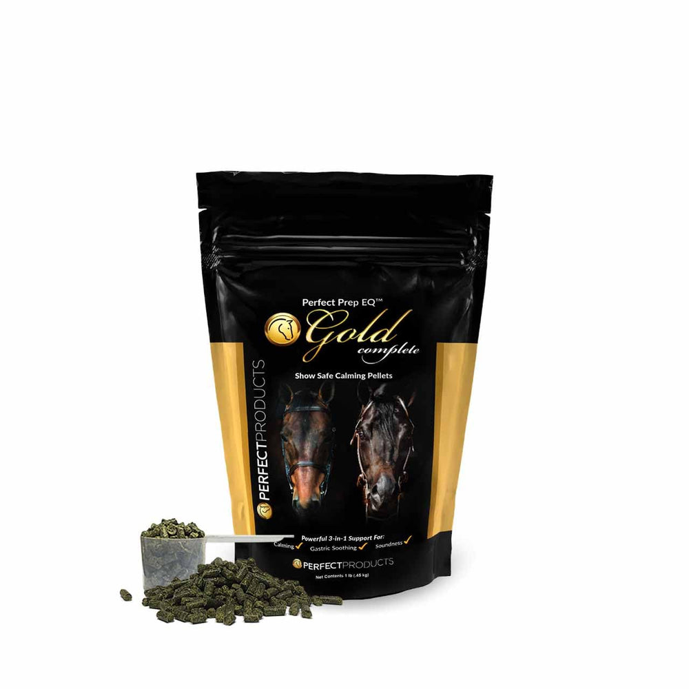 Pellets Perfect Prep EQ Gold sans substances interdites.