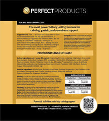 Pellets Perfect Prep EQ Gold administration facile avec le repas quotidien.