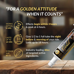 Seringue Perfect Prep EQ Gold: administration rapide et précise pour le cheval.