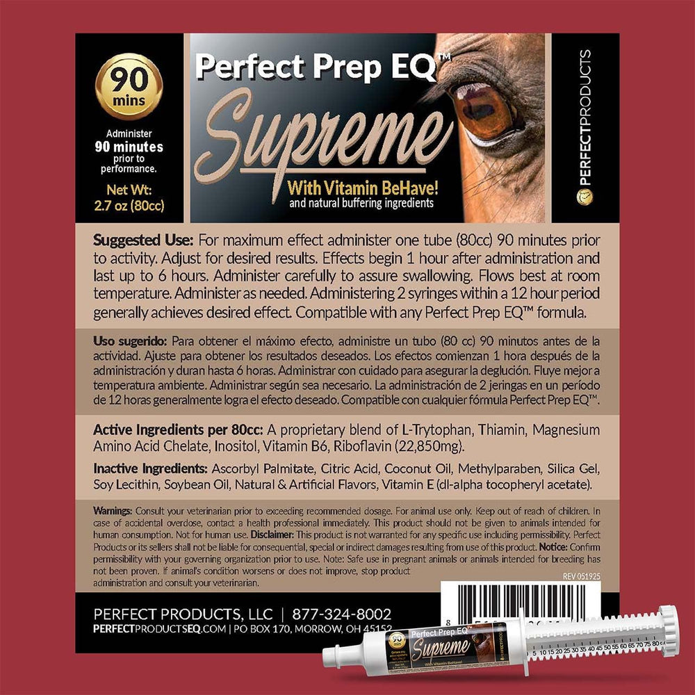 Utilisation flexible: seule ou avec le système apaisant Perfect Prep EQ