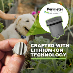 Perimeter Technologies - pile-compatible-r21-r22-r51-microlite, installation simple sur collier