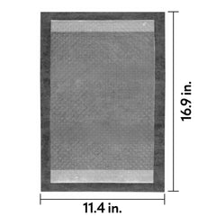 Peritas pad absorbant ultra qui capte rapidement les liquides pour moins de nettoyage.