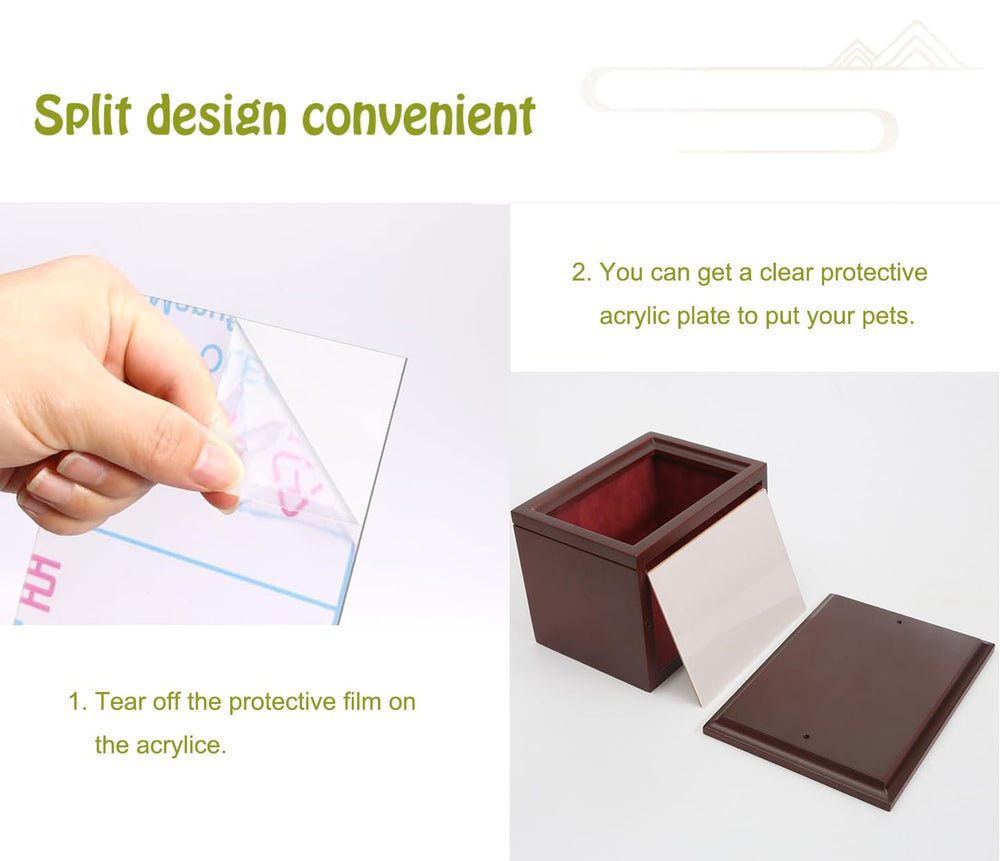 Urne Permulaan base amovible et intérieur en flanelle doux.