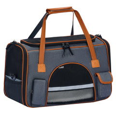 Pesen porte-chat 18x11x11, cadre résistant et sûr pour déplacements.
